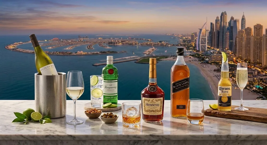 Premium Alcohol Delivery Service in Al Sufouh, Dubai: Luxury Drinks 24/7